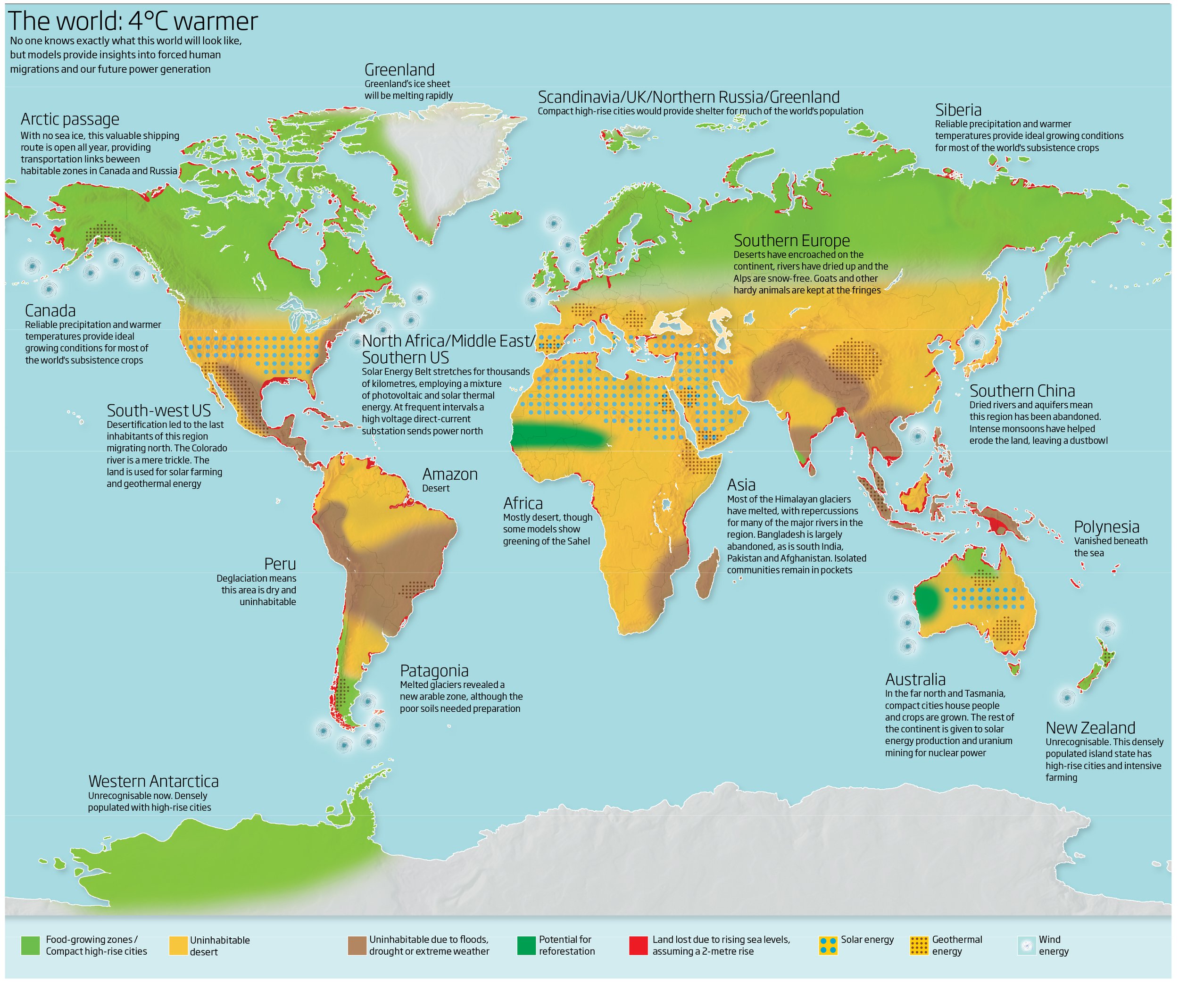 What The World Would Look Like With Rising Sea Levels